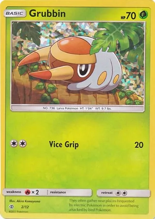 Grubbin #2 · McDonald's Collection 2017 Pokémon card