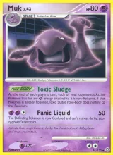 Muk · Secret Wonders Pokémon card