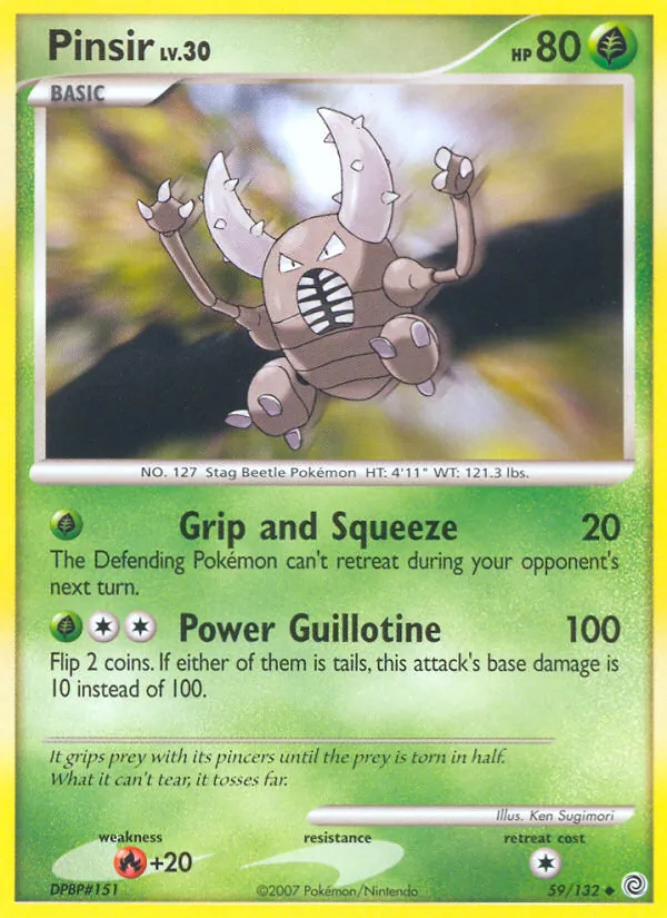 Pinsir full card art