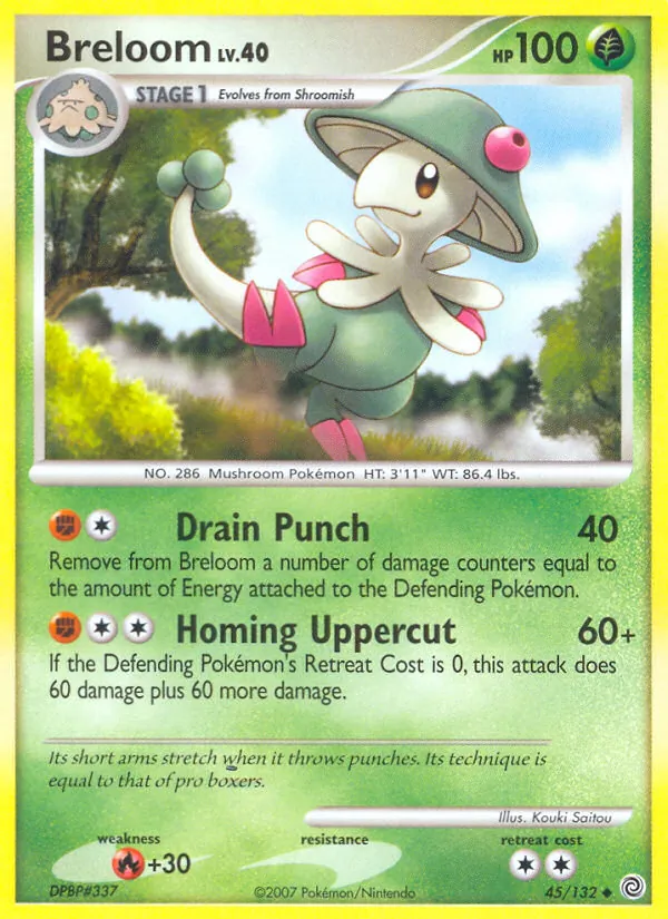 Breloom full card art