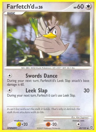 Farfetch'd #49 · Secret Wonders Pokémon card