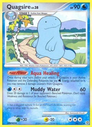Quagsire #60 · Secret Wonders Pokémon card