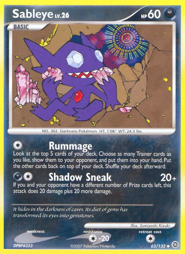 Sableye full card art
