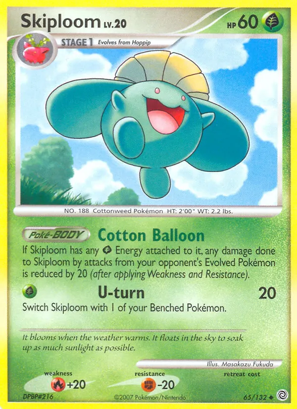 Skiploom full card art