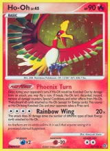 Ho-Oh · Secret Wonders Pokémon card