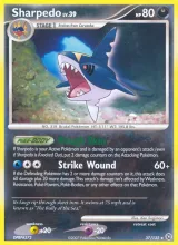 Sharpedo · Secret Wonders Pokémon card
