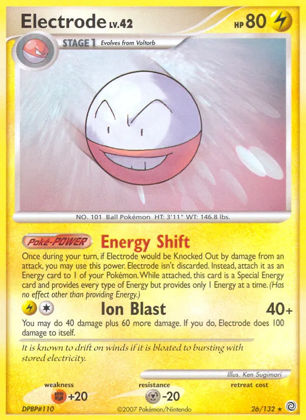 Electrode full card art