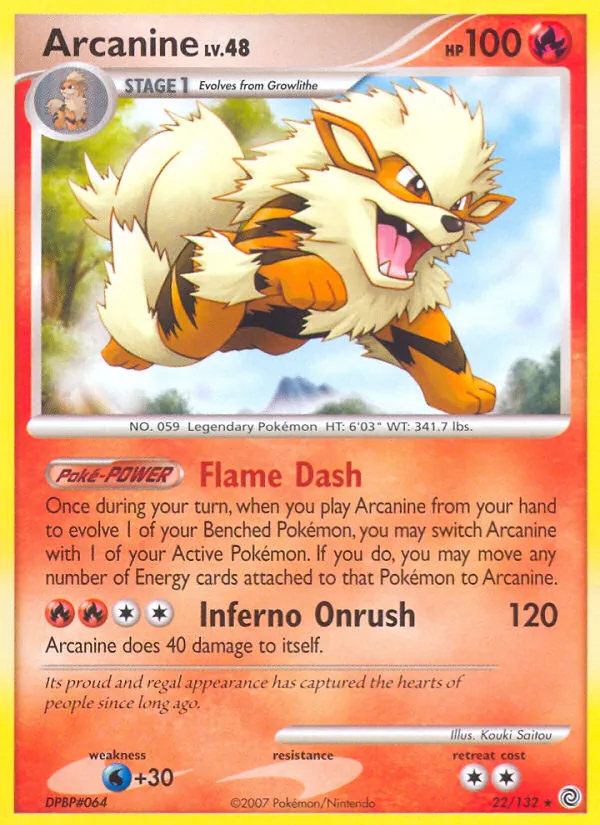 Arcanine full card art