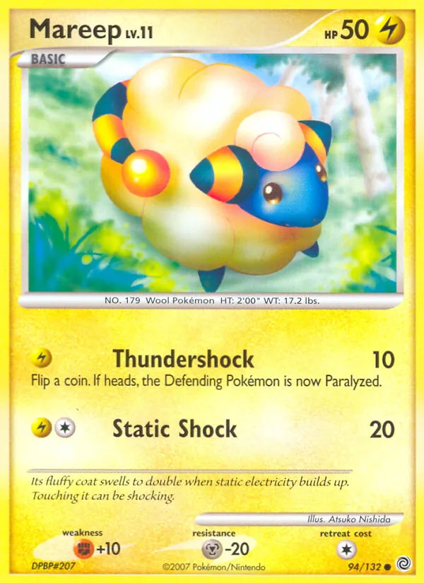 Mareep full card art