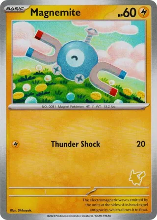 Magnemite #19 · My First Battle Pokémon card