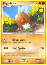 Diglett · Secret Wonders Pokémon card
