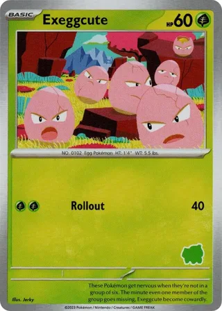 Exeggcute #5 · My First Battle Pokémon card