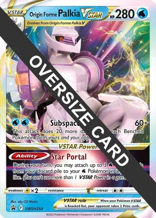 Origin Forme Palkia VSTAR - SWSH254 #SWSH254 · Jumbo cards Pokémon card