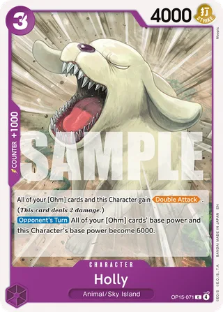 Holly #OP15-071 · Adventure on Kami's Island One Piece card