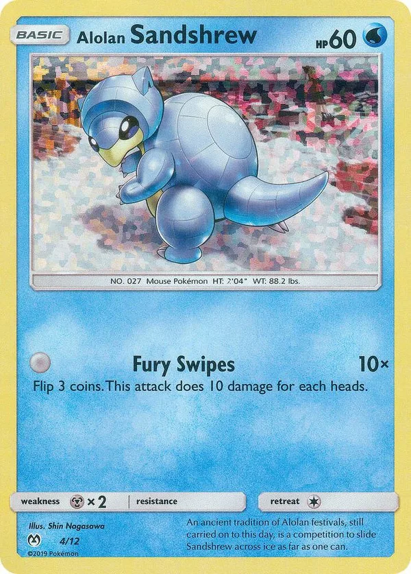 Alolan Sandshrew full card art