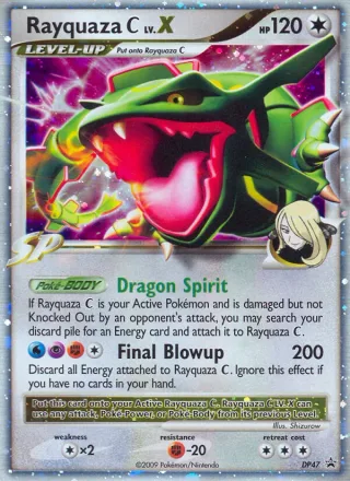 Rayquaza C #DP47 · DP Black Star Promos Pokémon card