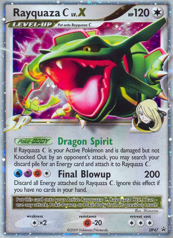 Rayquaza C full card art