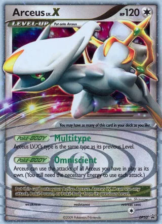 Arceus #DP53 · DP Black Star Promos Pokémon card