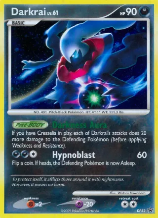 Darkrai #DP52 · DP Black Star Promos Pokémon card