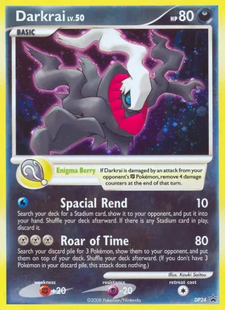 Darkrai #DP24 · DP Black Star Promos Pokémon card