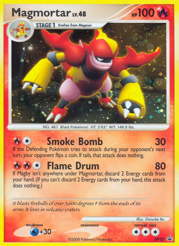 Magmortar full card art
