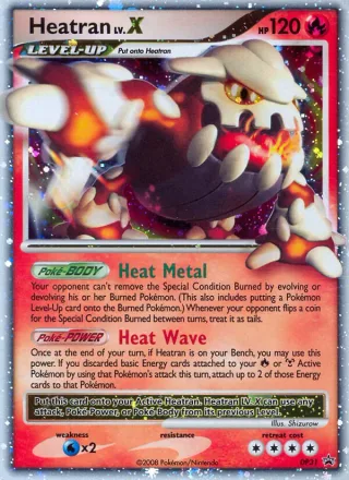 Heatran #DP31 · DP Black Star Promos Pokémon card
