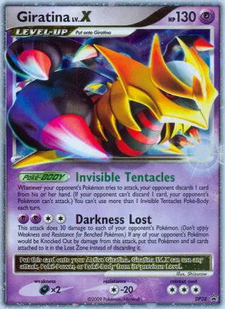 Giratina #DP38 · DP Black Star Promos Pokémon card