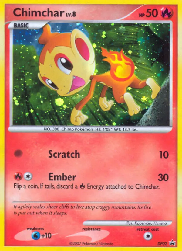 Chimchar full card art