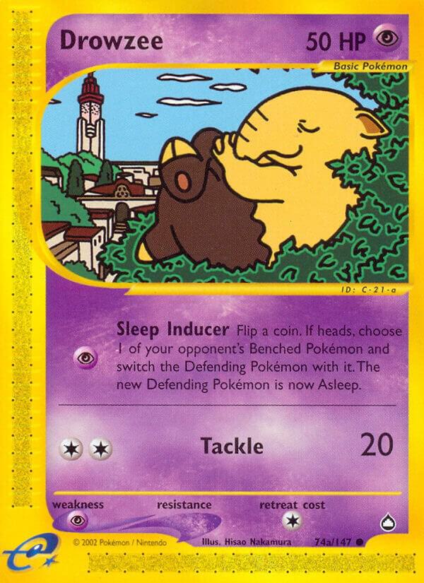 Drowzee full card art