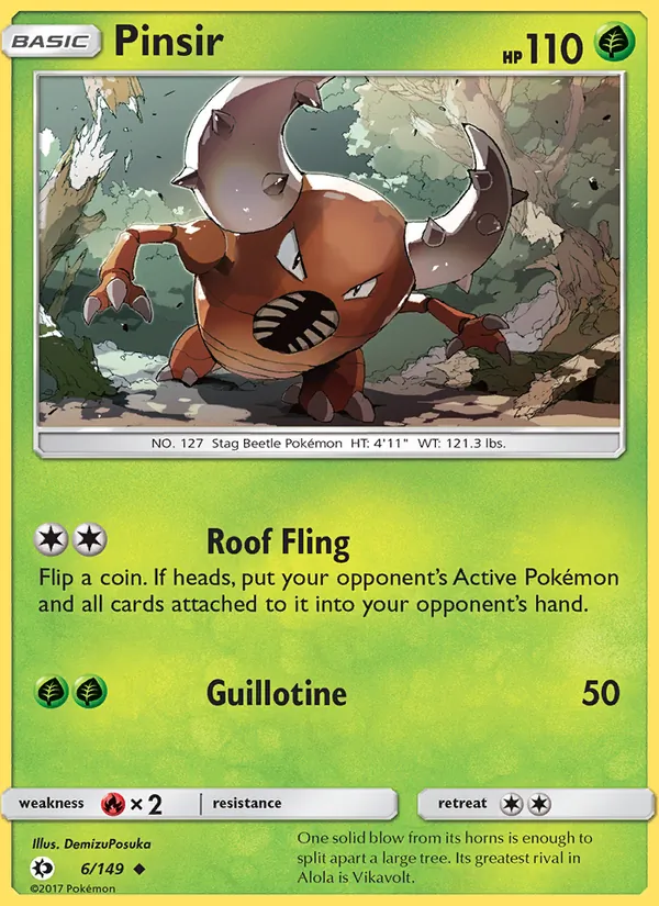 Pinsir full card art