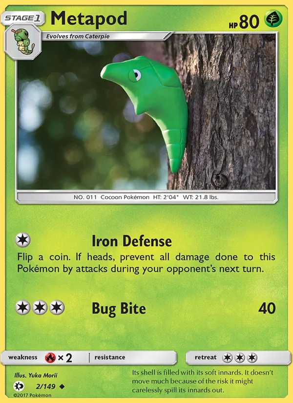 Metapod full card art