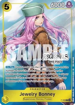 Jewelry Bonney (Online Regional Participation Pack 2025 Vol.2) #P-085-online-regional-participation-pack-2025-vol-2 · One Piece Promotion Cards One Piece card