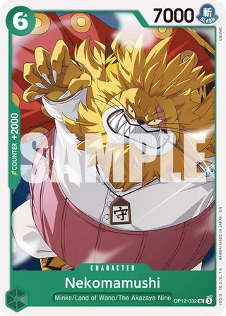 Nekomamushi #OP12-032 · Legacy of the Master One Piece card