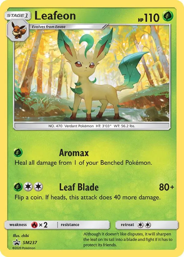 Leafeon full card art