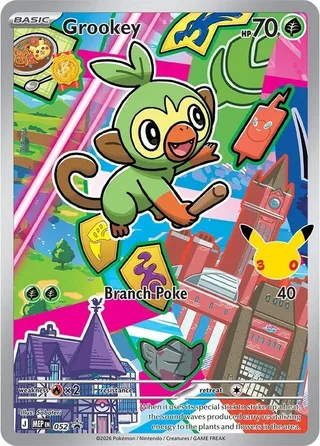 Grookey #052 · MEP Black Star Promos Pokémon card