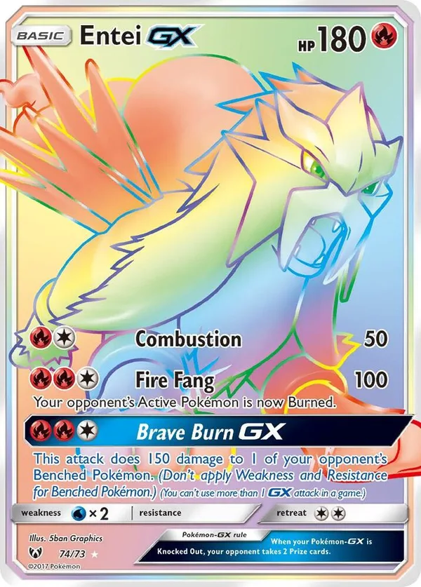Entei GX full card art