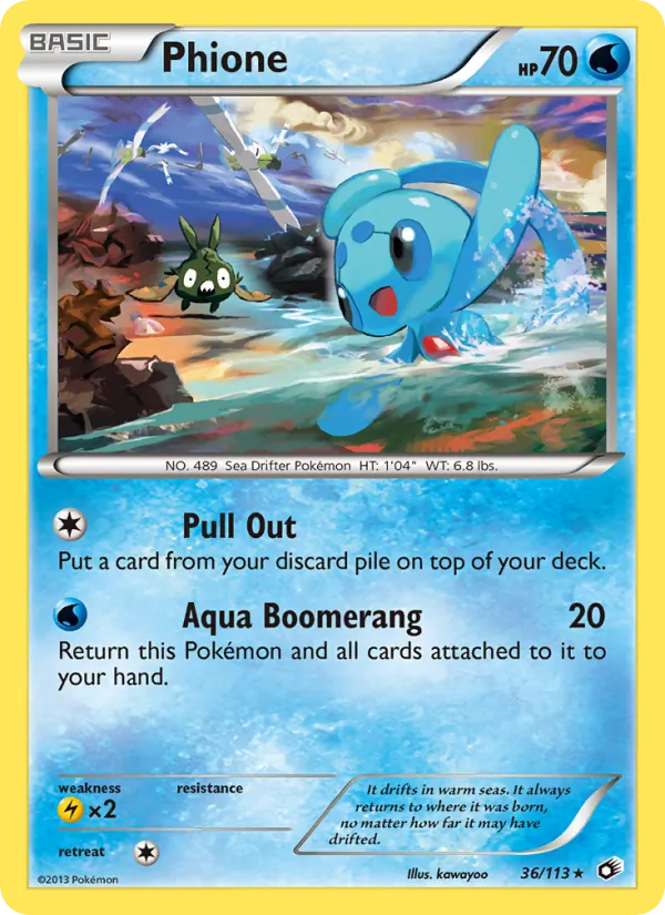 Phione full card art
