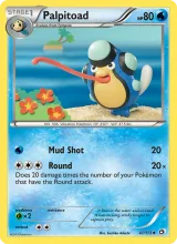 Palpitoad · Legendary Treasures Pokémon card