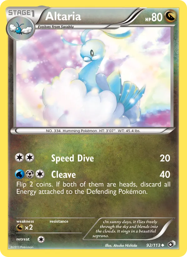 Altaria full card art