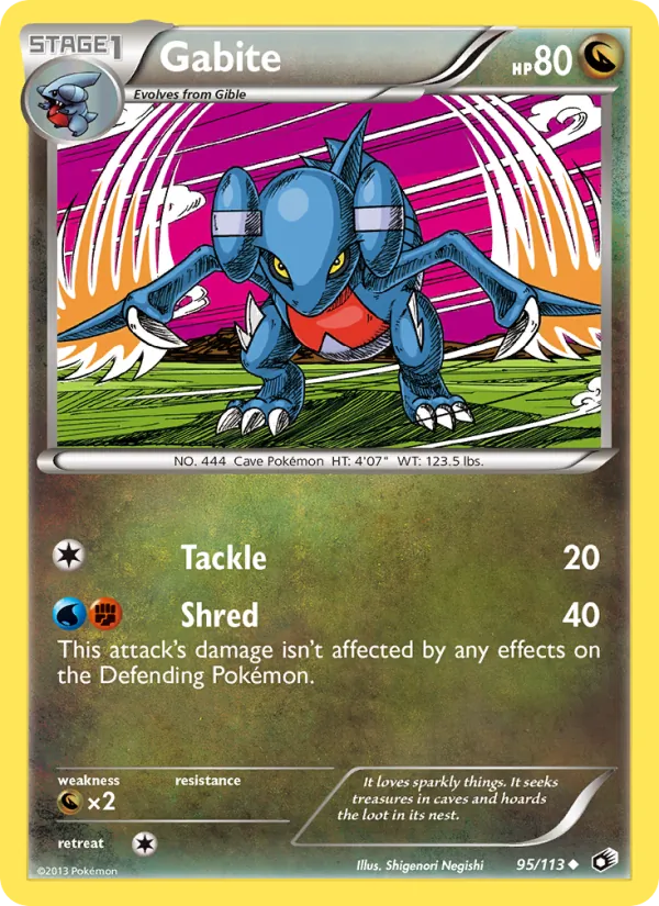 Gabite full card art