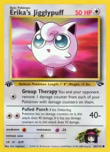 Erika's Jigglypuff · Gym Challenge Pokémon card