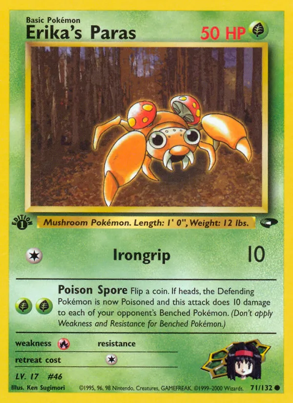 Erika's Paras full card art