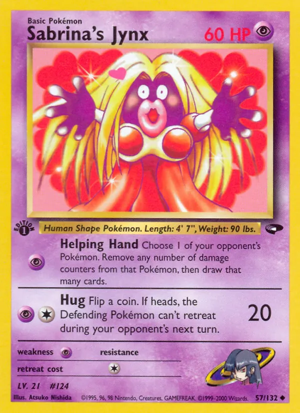 Sabrina's Jynx full card art