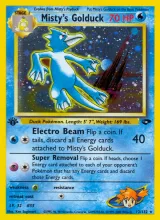 Misty's Golduck · Gym Challenge Pokémon card