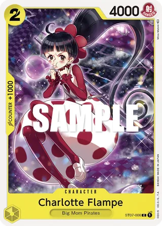 Charlotte Flampe #ST07-006 · ST-07: Starter Deck 7 Big Mom Pirates One Piece card