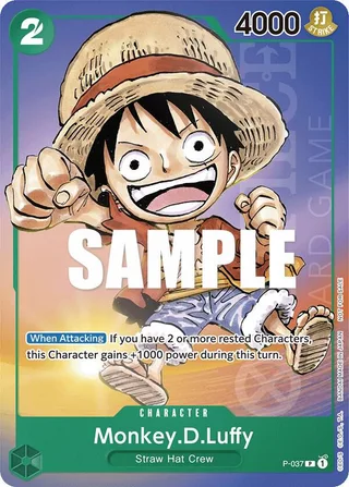 Monkey.D.Luffy (Gen Con 2023) #P-037-gen-con-2023 · One Piece Promotion Cards One Piece card