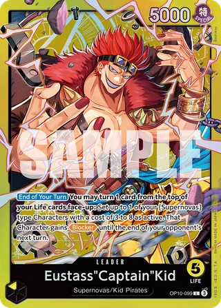 Eustass"Captain"Kid #OP10-099 · ST-36: Starter Deck 36 YELLOW Eustass"Captain"Kid One Piece card