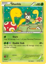 Shuckle · Legendary Treasures Pokémon card