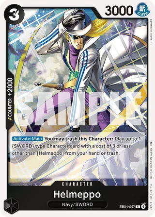 Helmeppo #EB04-047 · Adventure on Kami's Island One Piece card