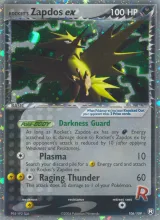Rocket's Zapdos ex · Team Rocket Returns Pokémon card